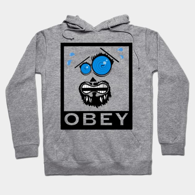 Obey discount hoodie white